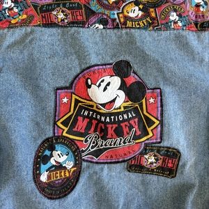 MICKEY MOUSE DENIM JACKET VINTAGE